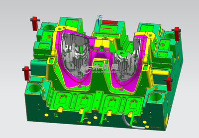 哈弗汽車大燈模具設(shè)計與塑料制品制造